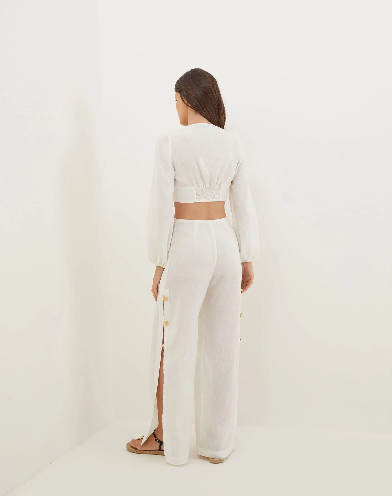 Alessia Pants (Exchange Only) - Off White - Image 3