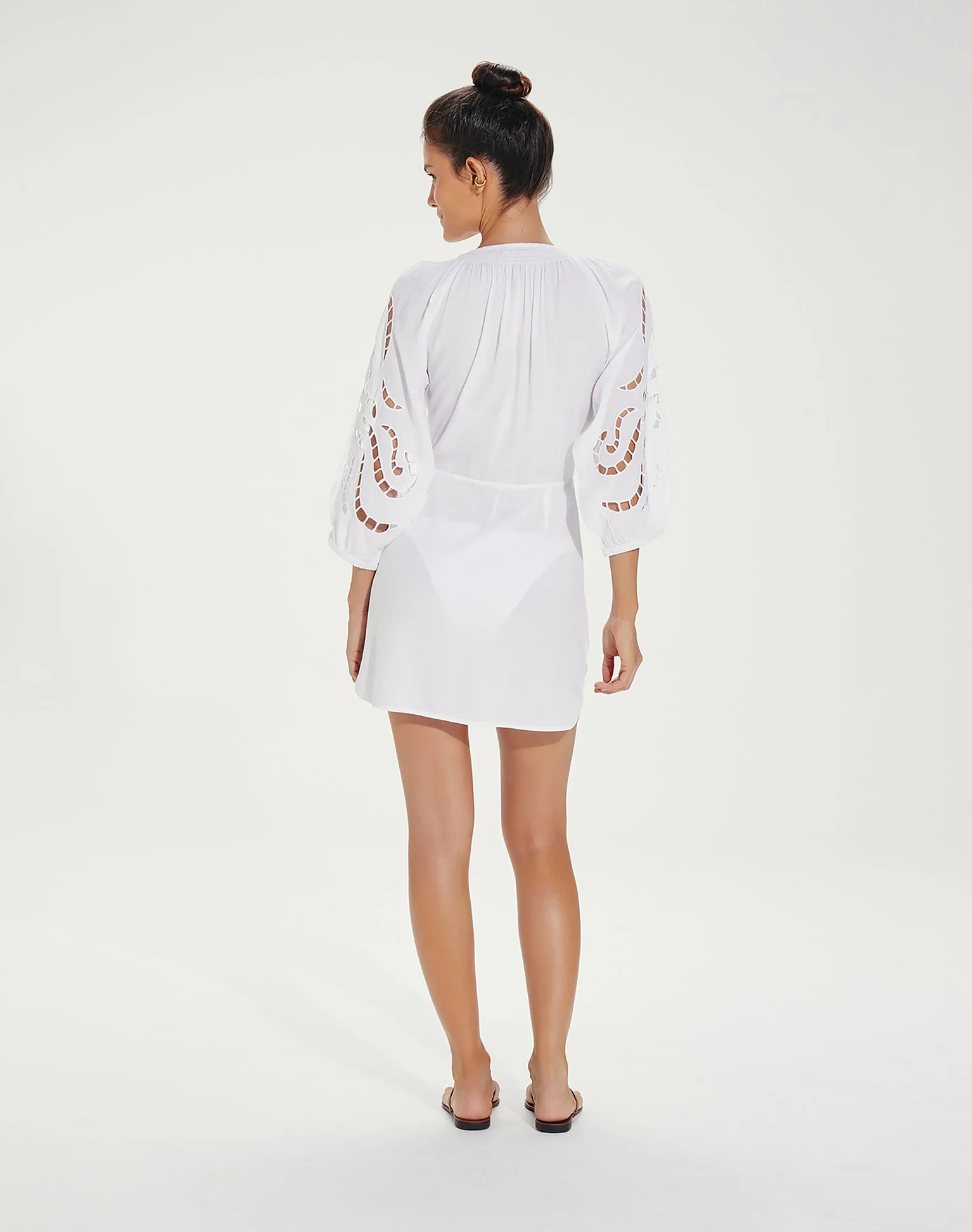 Alice Short Chemise - Off White - Image 4
