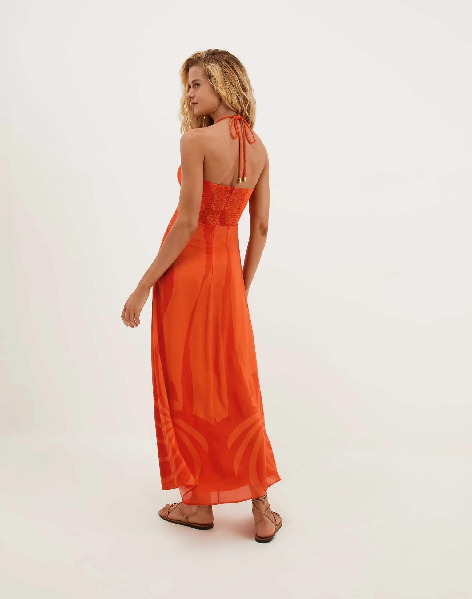 Aurea Long Dress - Cherie - Image 3