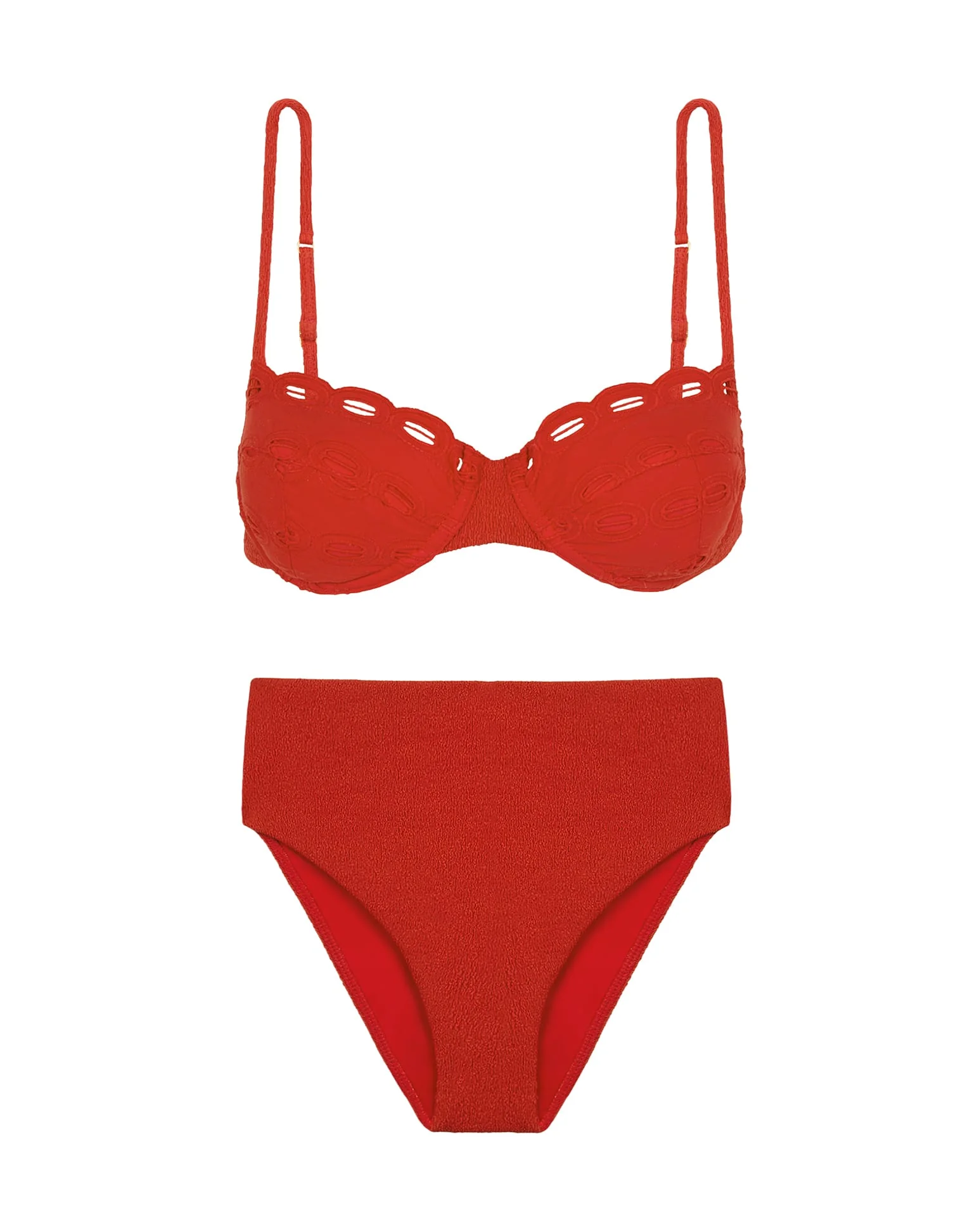 Firenze Bela Hot Pant Bottom - Ruby - Image 5