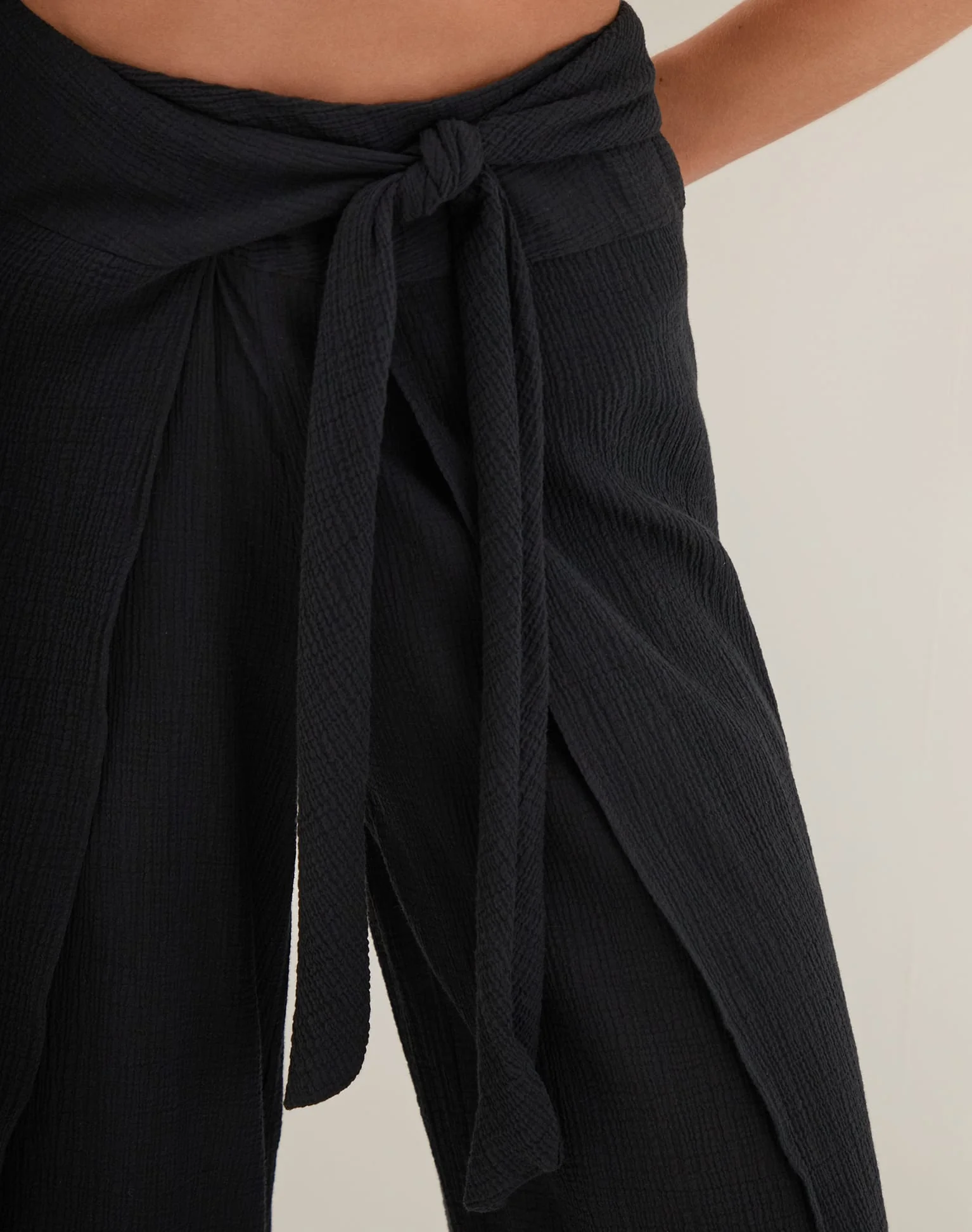 Bia Pareo Pants - Black - Image 3