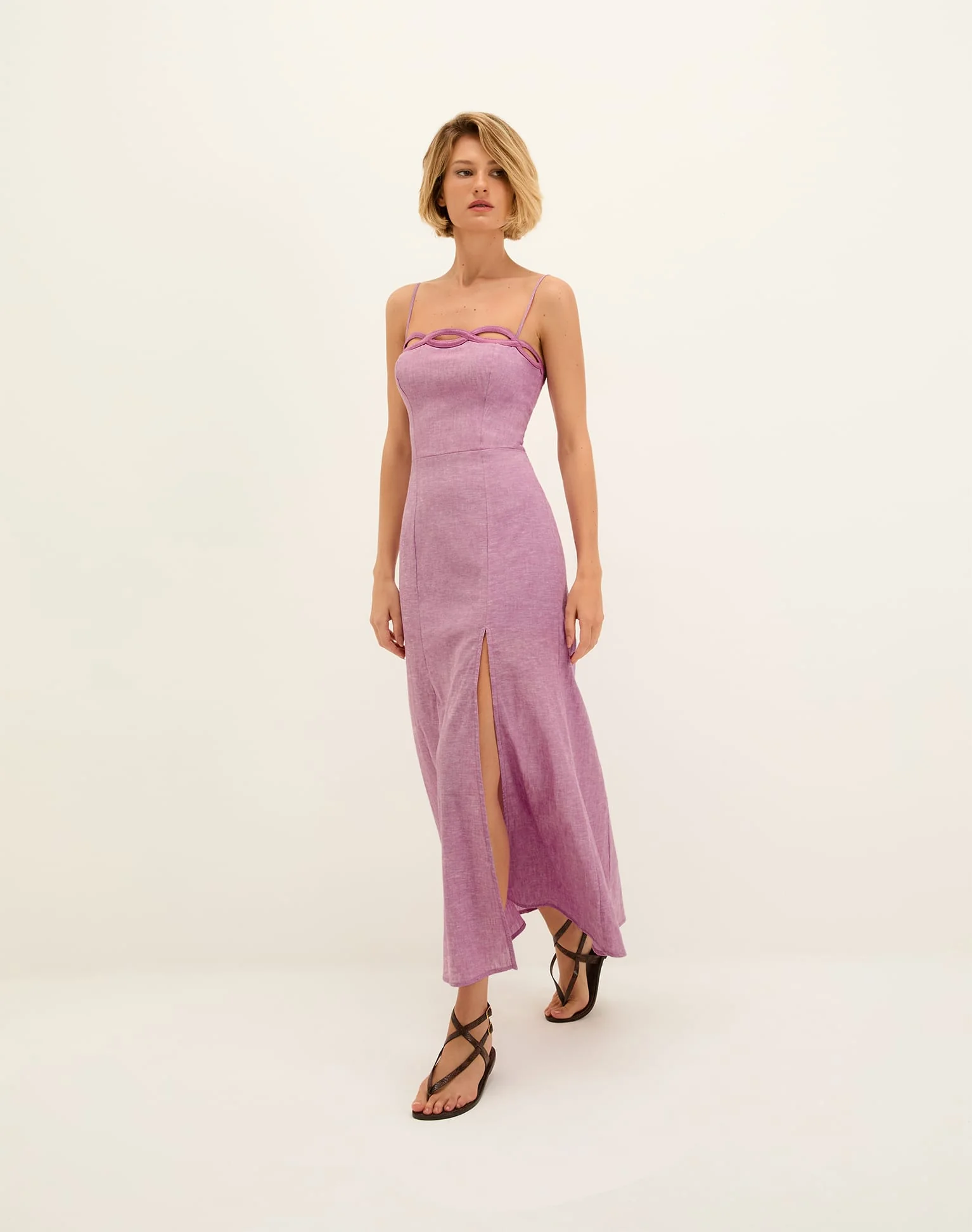 Bianca Long Dress - Valentine - Image 5