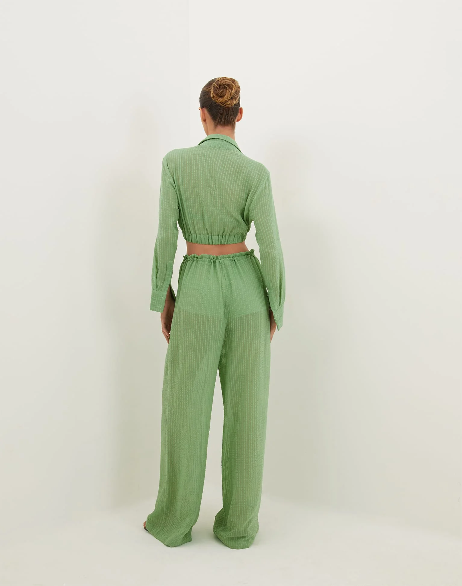 Bianca Pants (Final Sale) - Aloe - Image 4