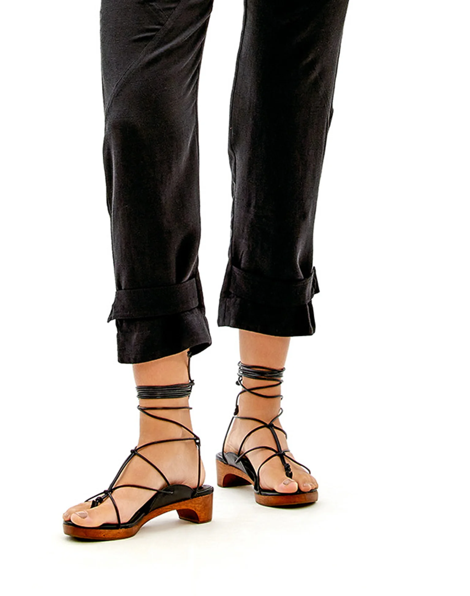 Callas Sandal (Final Sale) - Black - Image 3