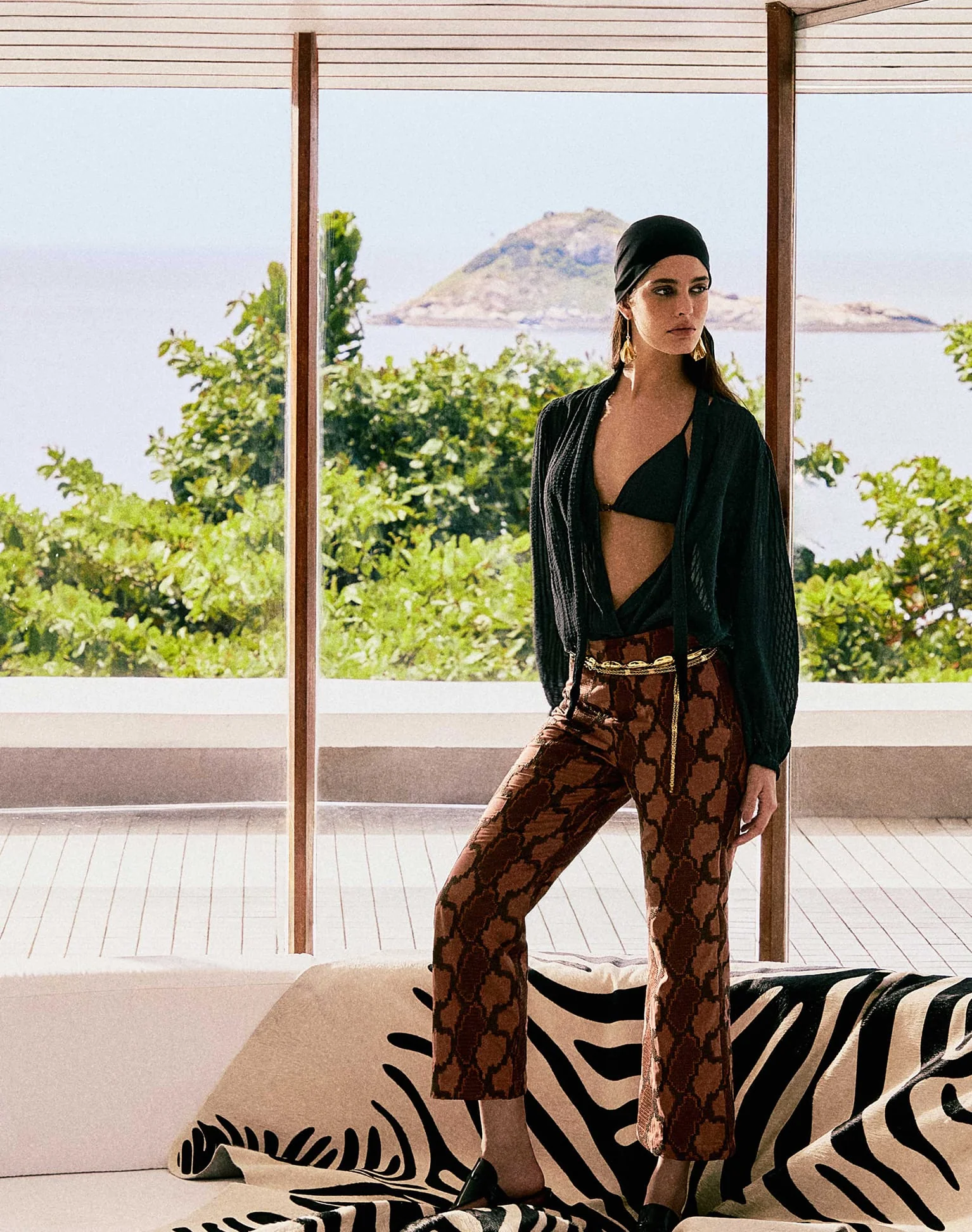 Coen Straight Leg Pants - Embroidered Devotion - Image 6