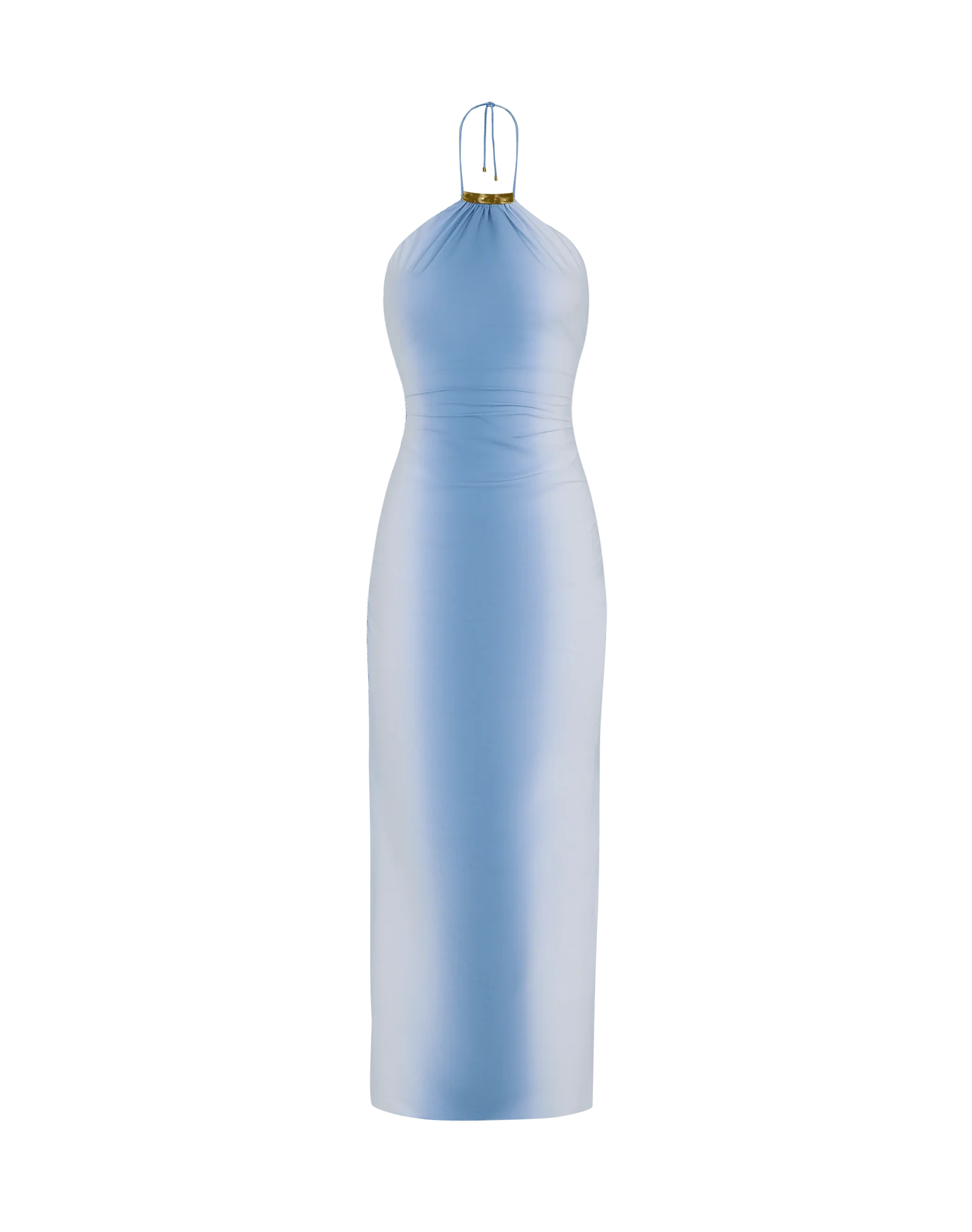 Dayton Halter Midi Dress - Blue Moon - Image 6