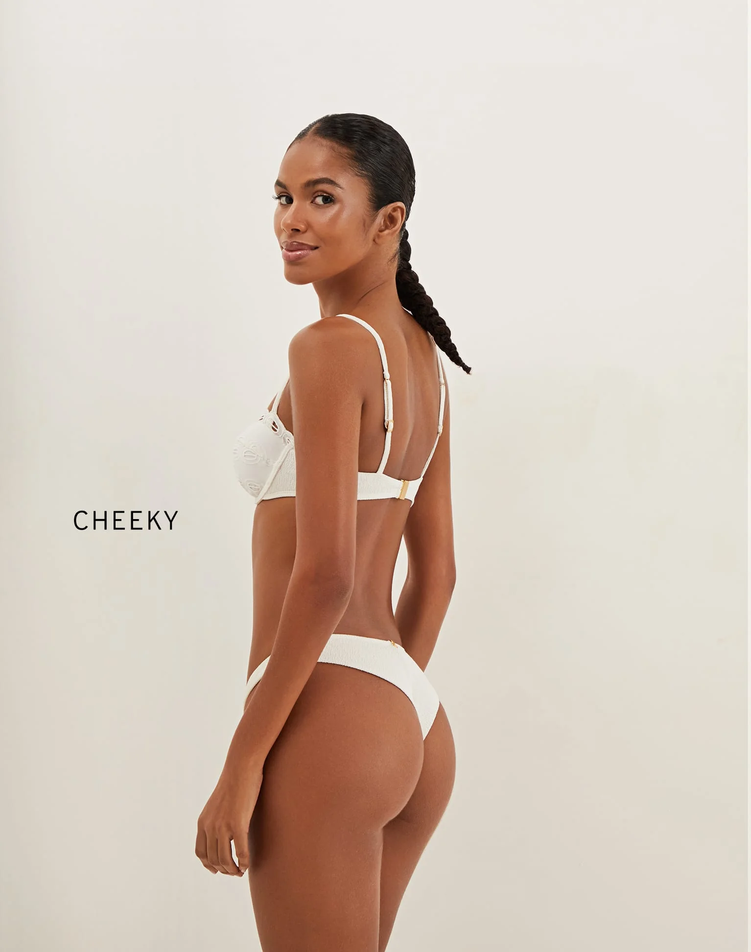 Eyelet Naya Nissi Top - White - Image 6