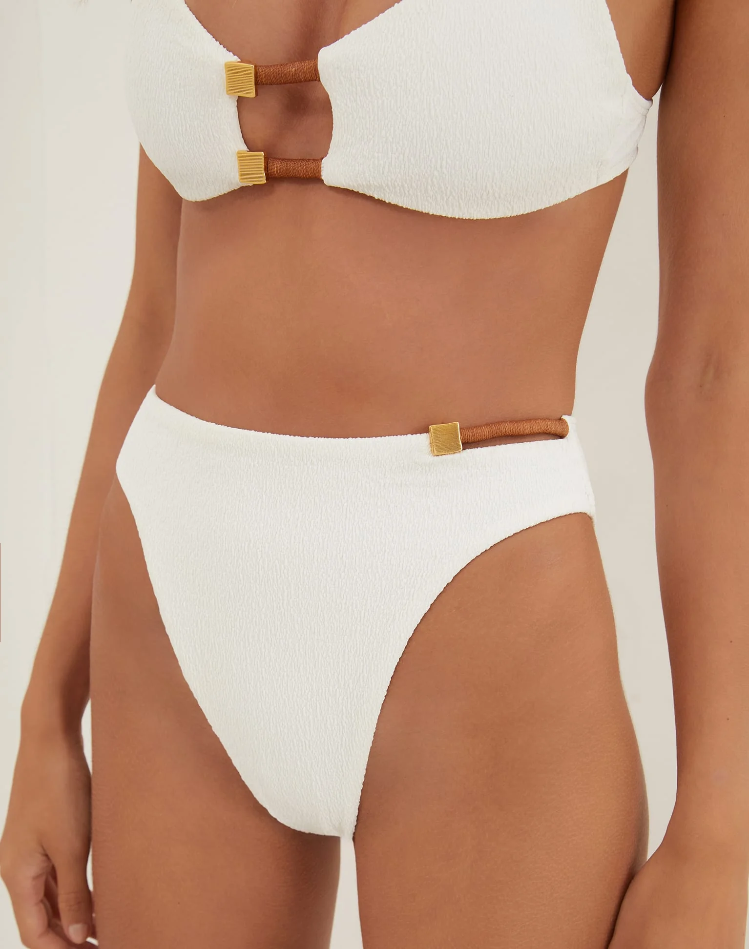 Firenze Aika Gigi Hot Pant Bottom - White - Image 6