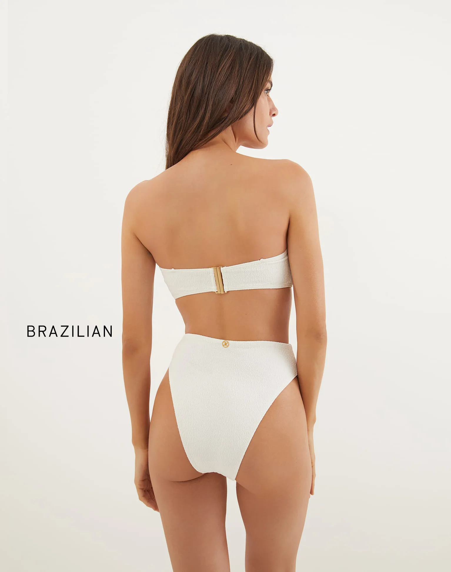 Firenze Becky Bandeau Top - White - Image 4