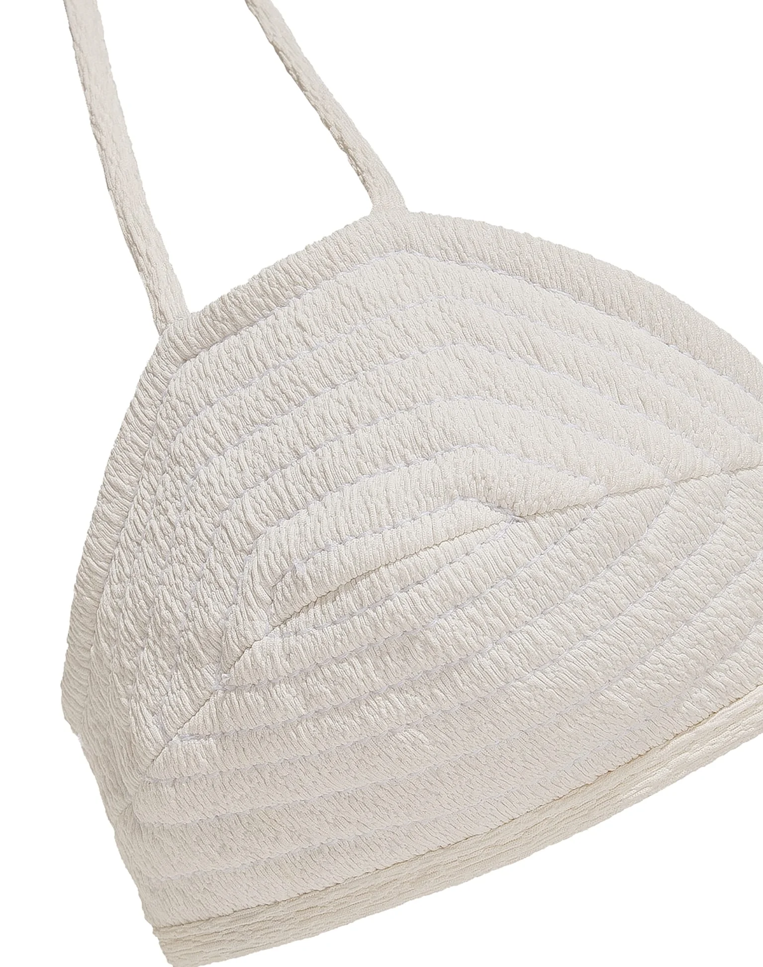 Firenze Esther Parallel Tri Top (Final Sale) - White - Image 6