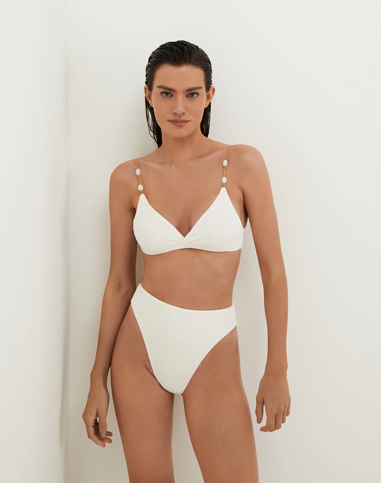 Firenze Gigi Hot Pant Bottom - White - Image 16