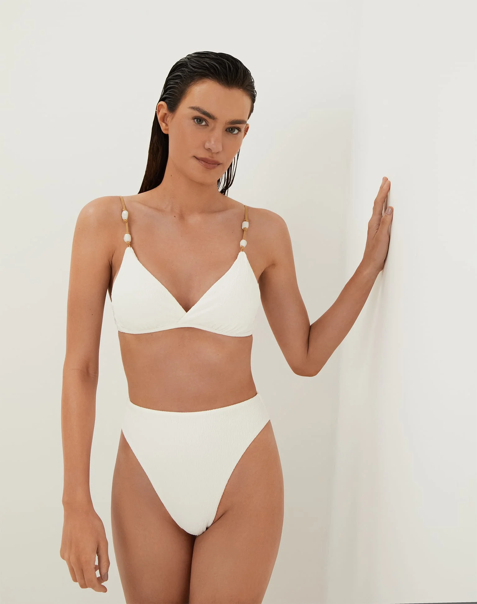 Firenze Gigi Hot Pant Bottom - White - Image 4