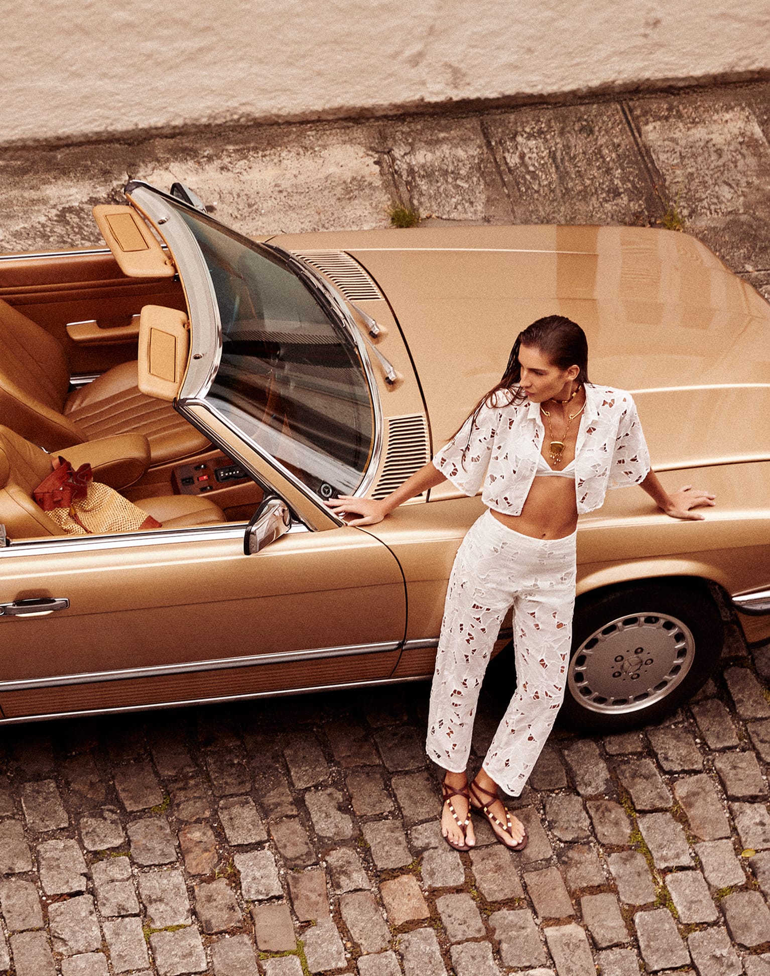 Giorgia Pants (Exchange Only) - Off White - Image 3