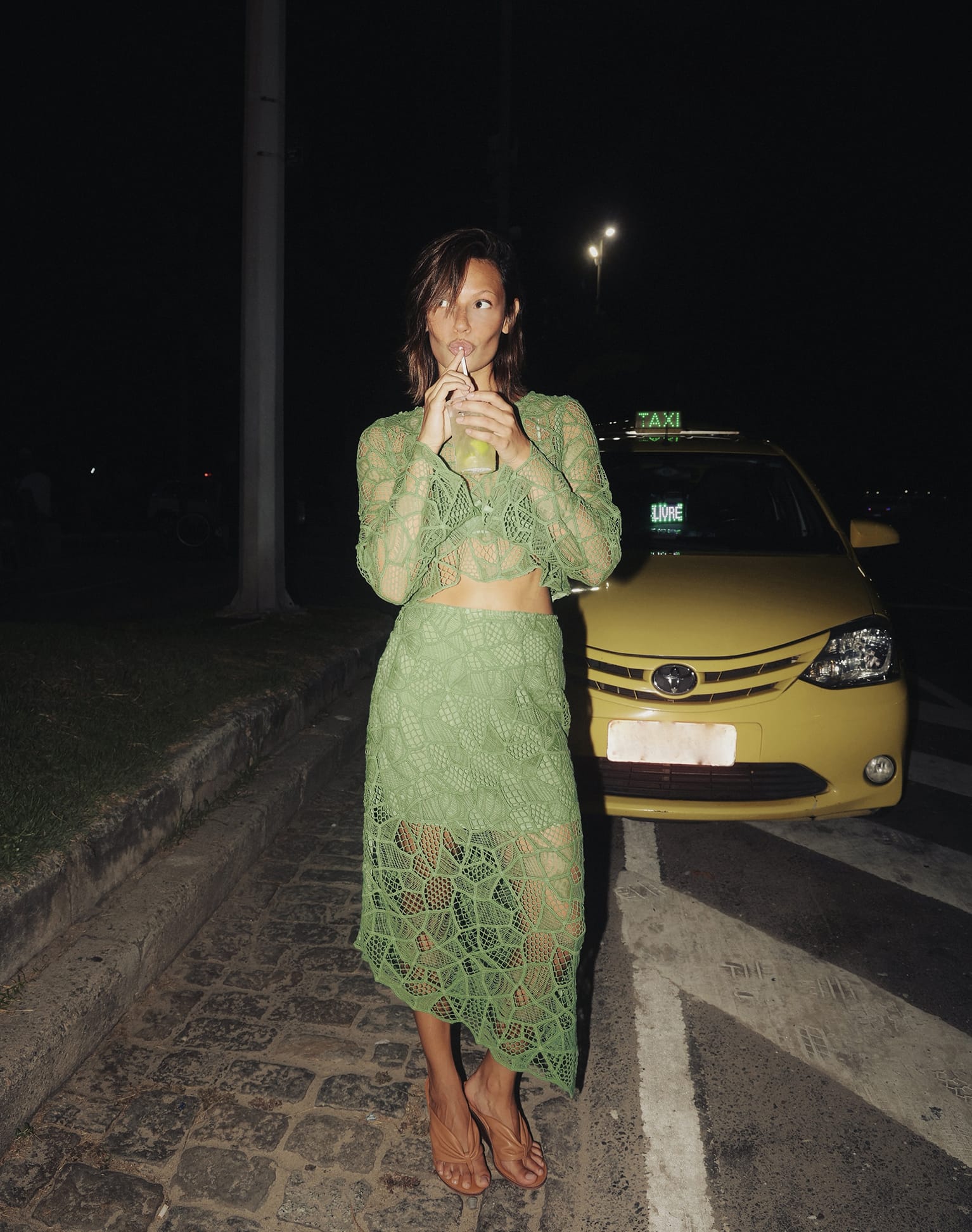 Hollie Blouse (Final Sale) - Aloe - Image 5