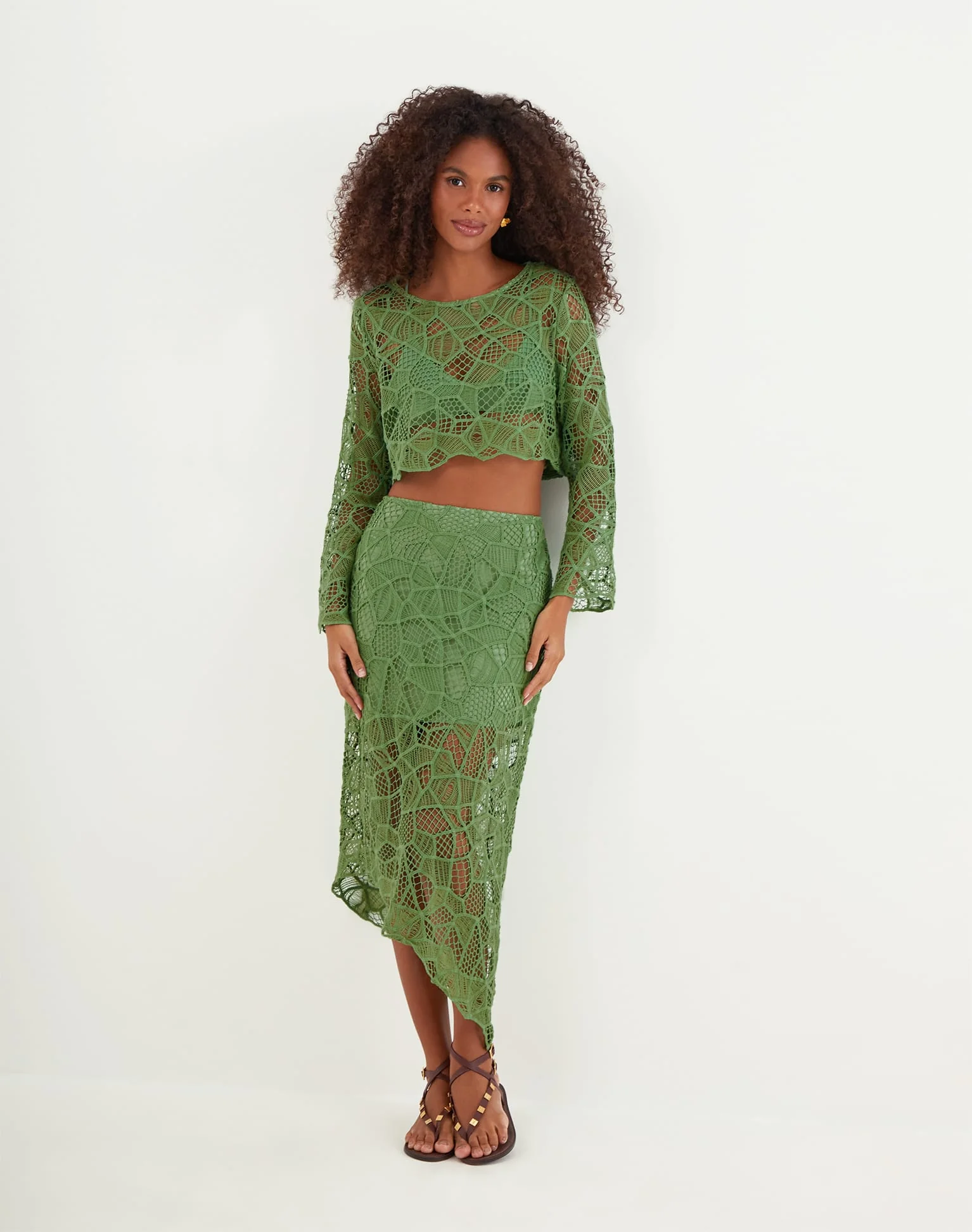 Hollie Blouse (Final Sale) - Aloe - Image 9