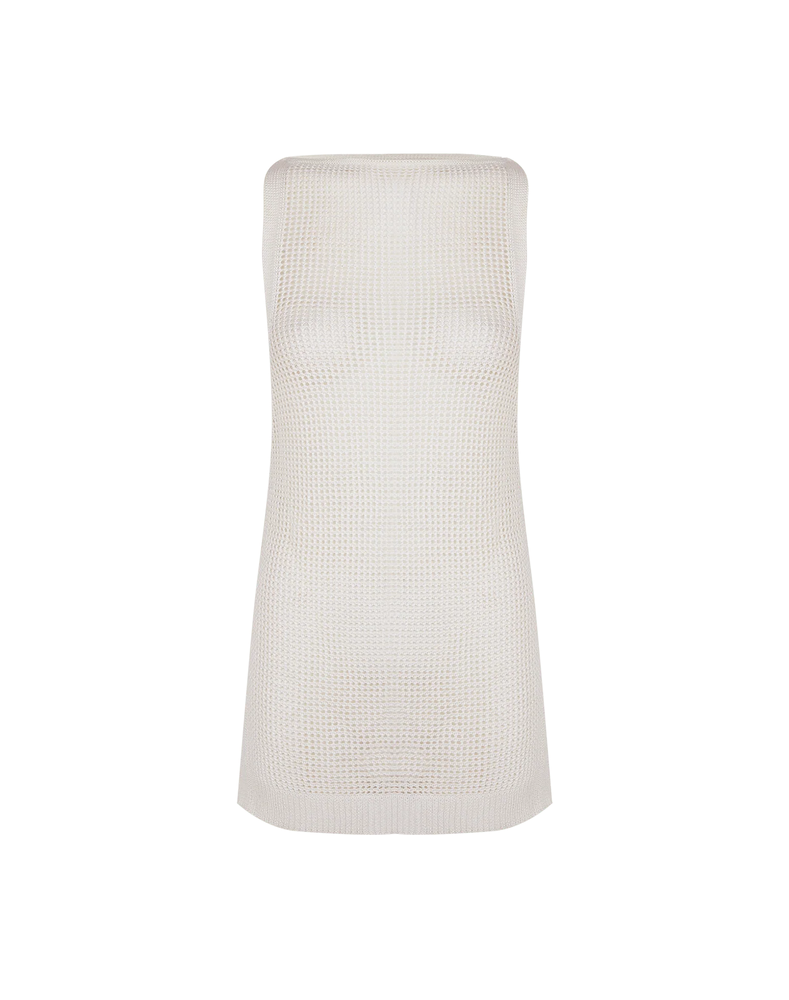 Knit Erika Short Cover Up - Off White - Image 7