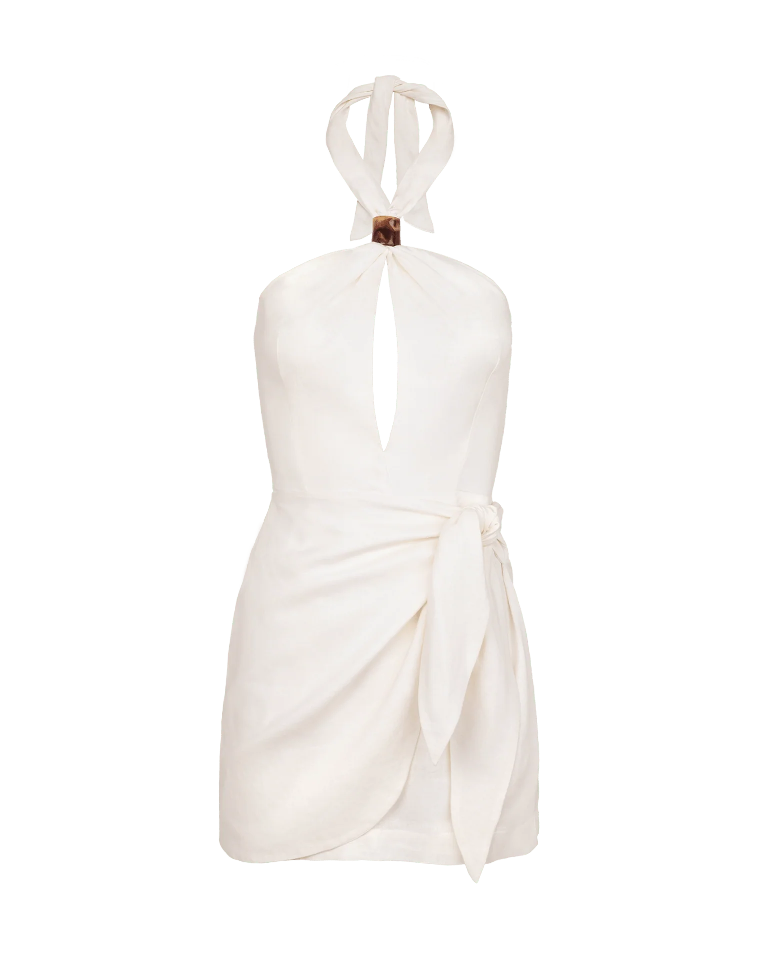 Luna Short Dress - Off White - Image 5