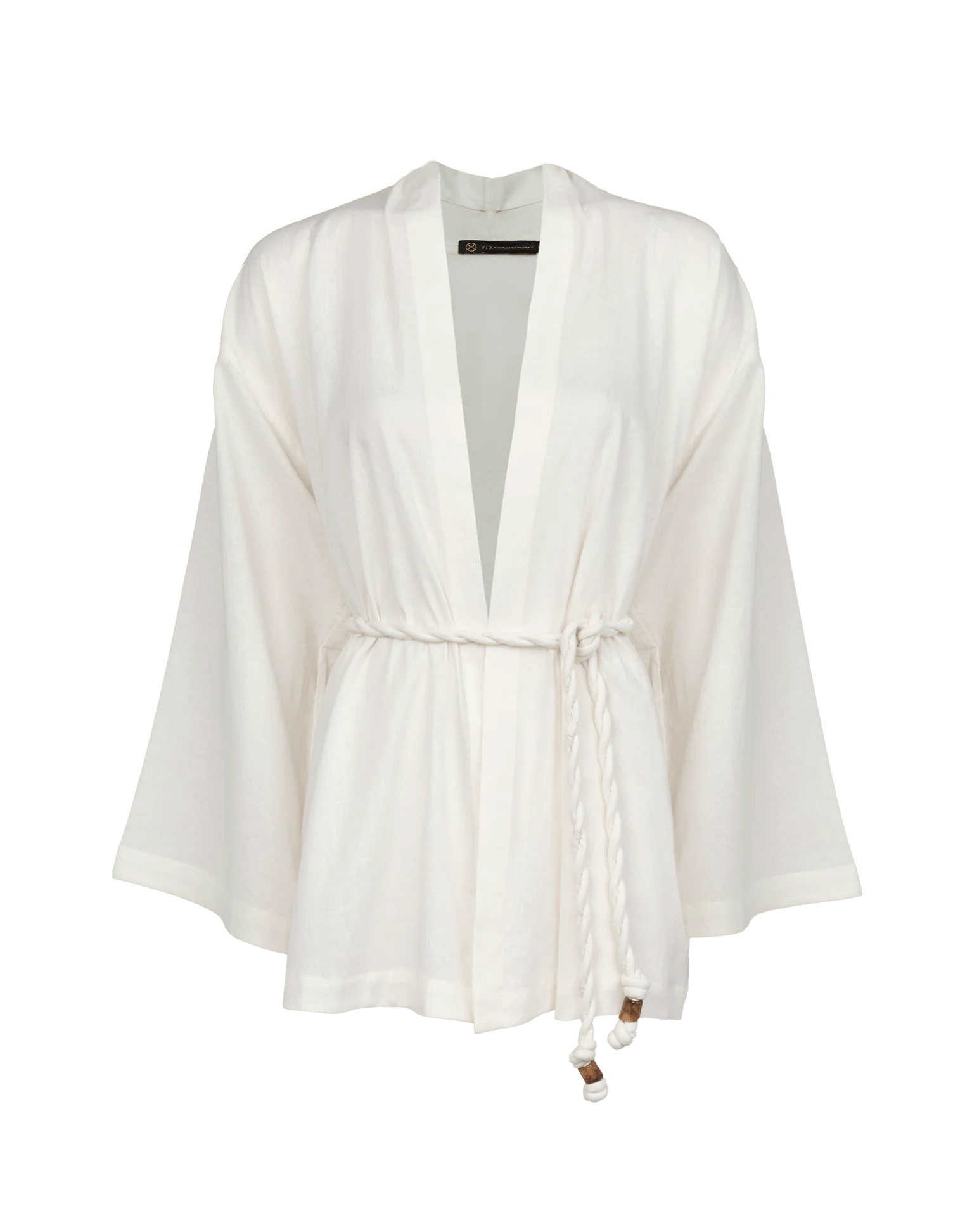 Luna Short Kimono - Off White - Image 7