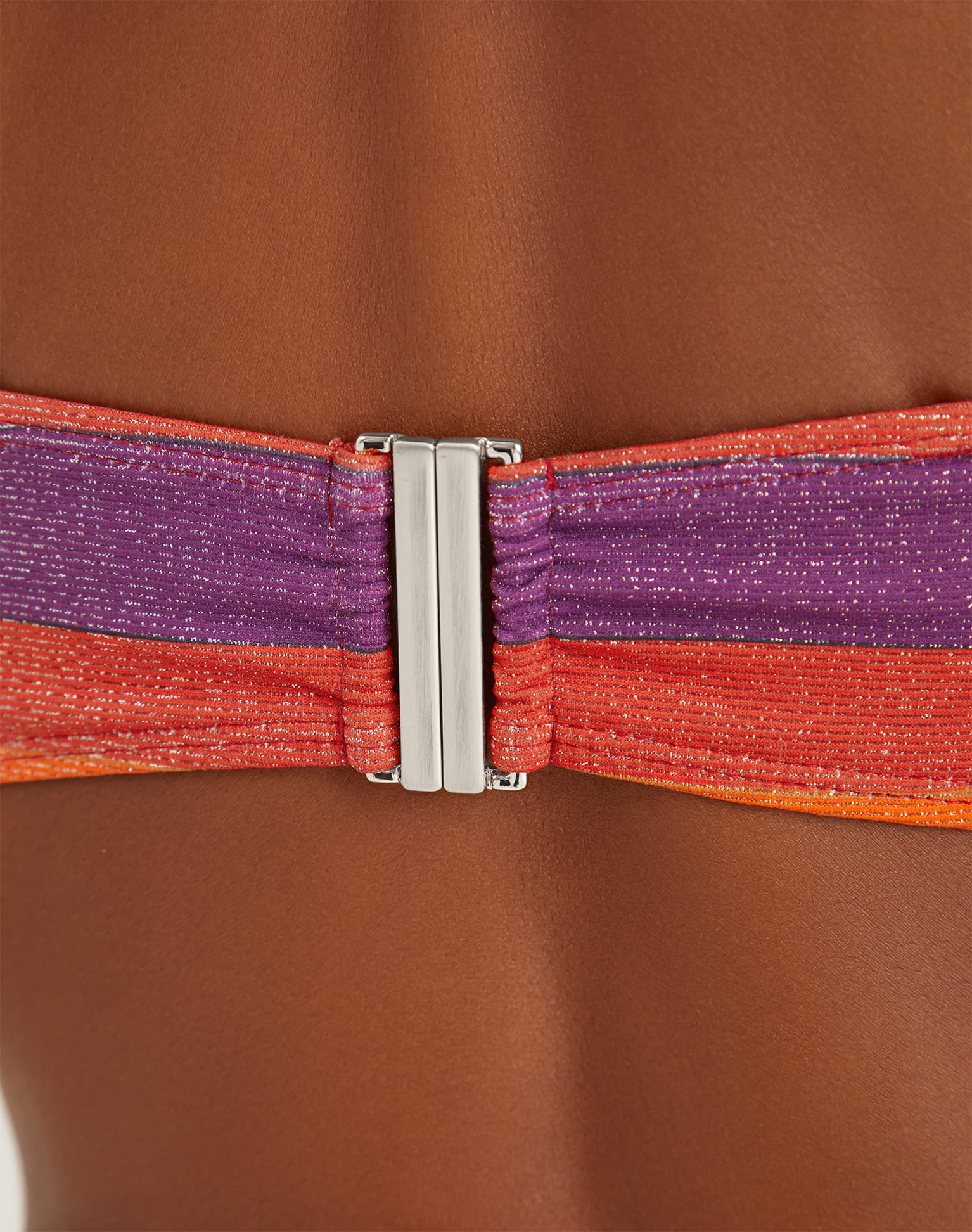 Lurex Jessie Bandeau Top (Final Sale) - Heatwave - Image 7