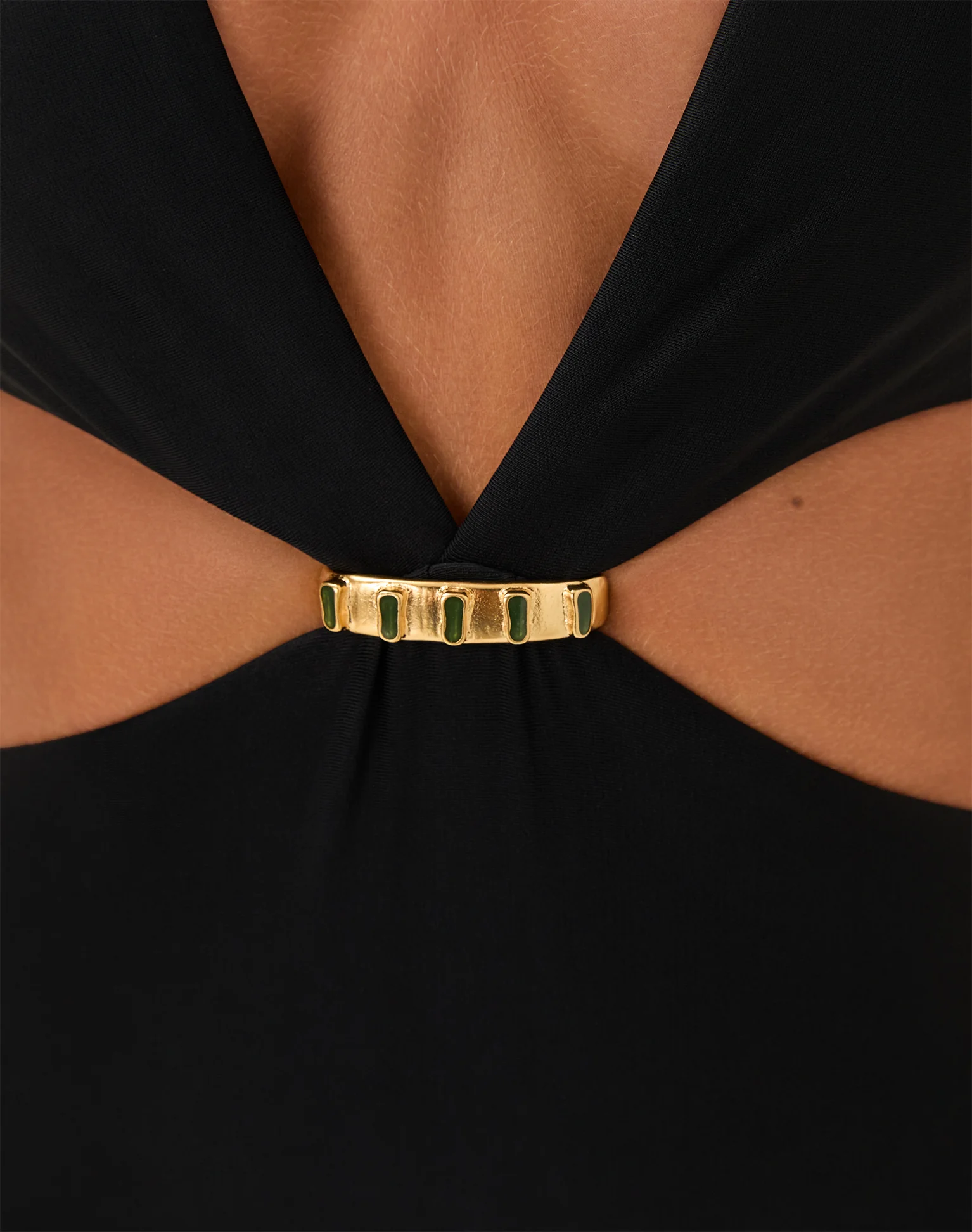 Matte Bessie One Piece - Black - Image 4