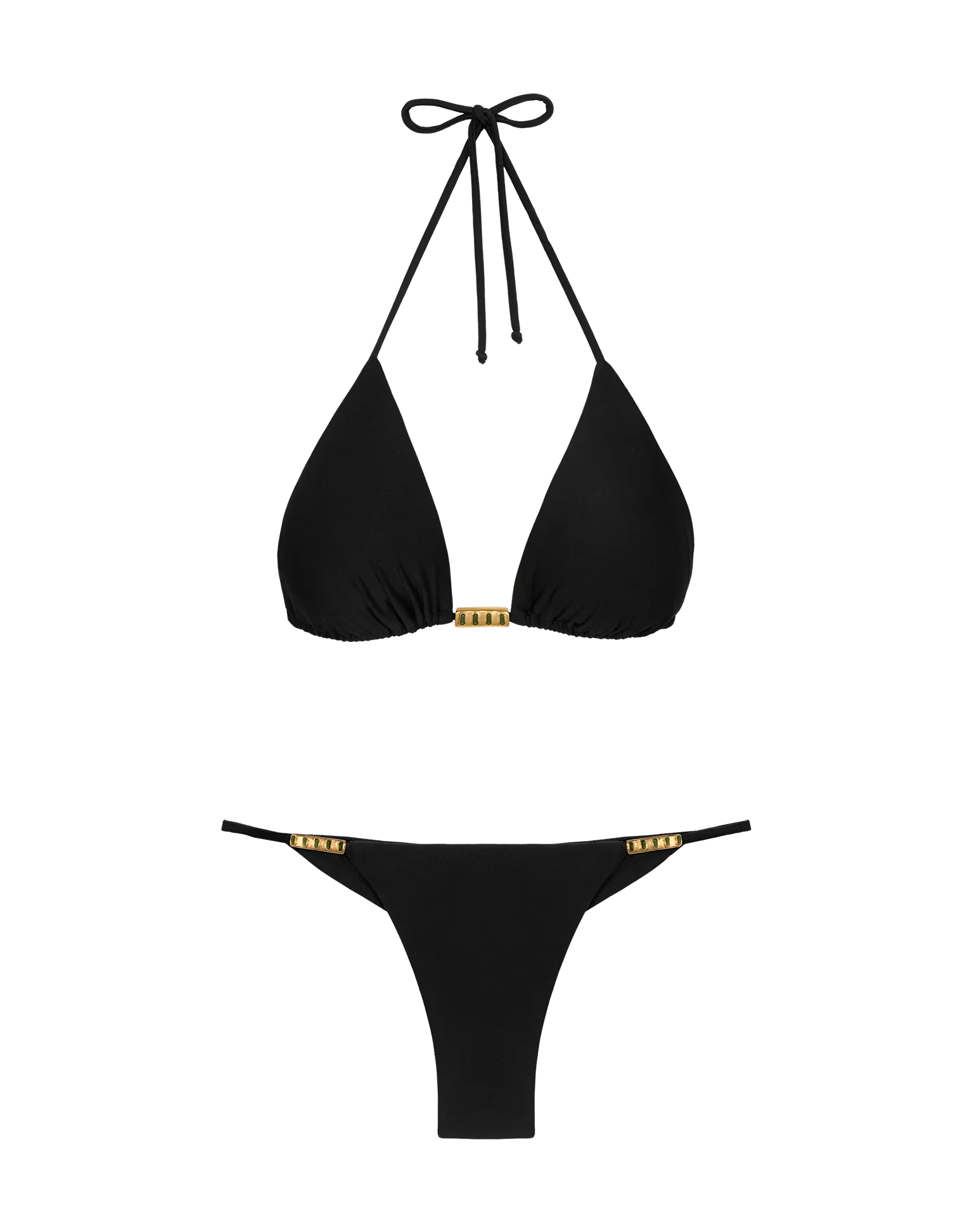 Matte Bessie Tri Top - Black - Image 6