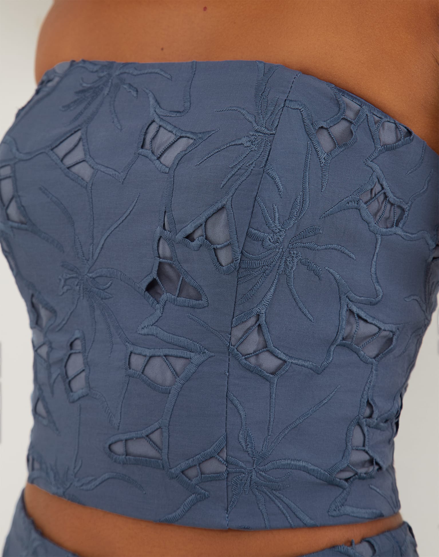 Mei Cropped Top (Exchange Only) - Bayside - Image 6