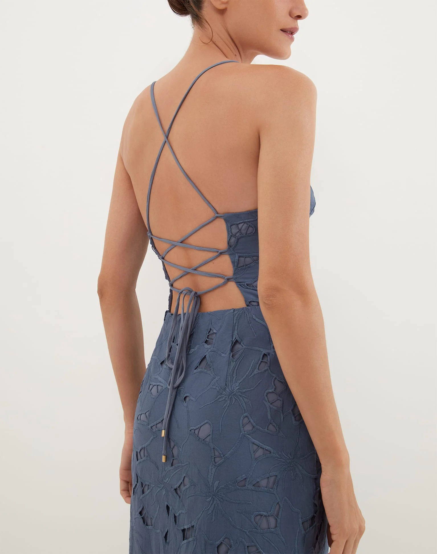 Mei Midi Dress (Exchange Only) - Bayside - Image 3