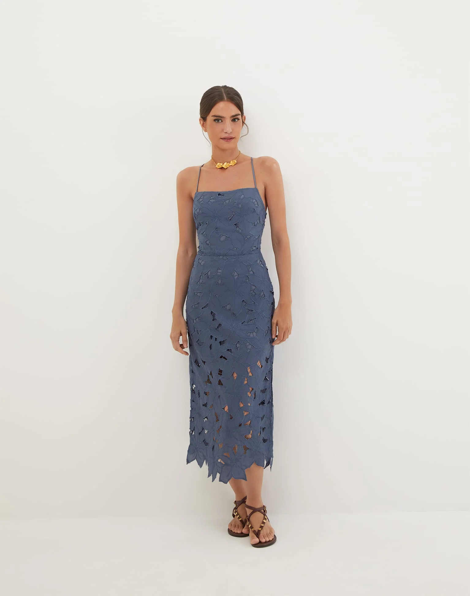 Mei Midi Dress (Exchange Only) - Bayside - Image 6