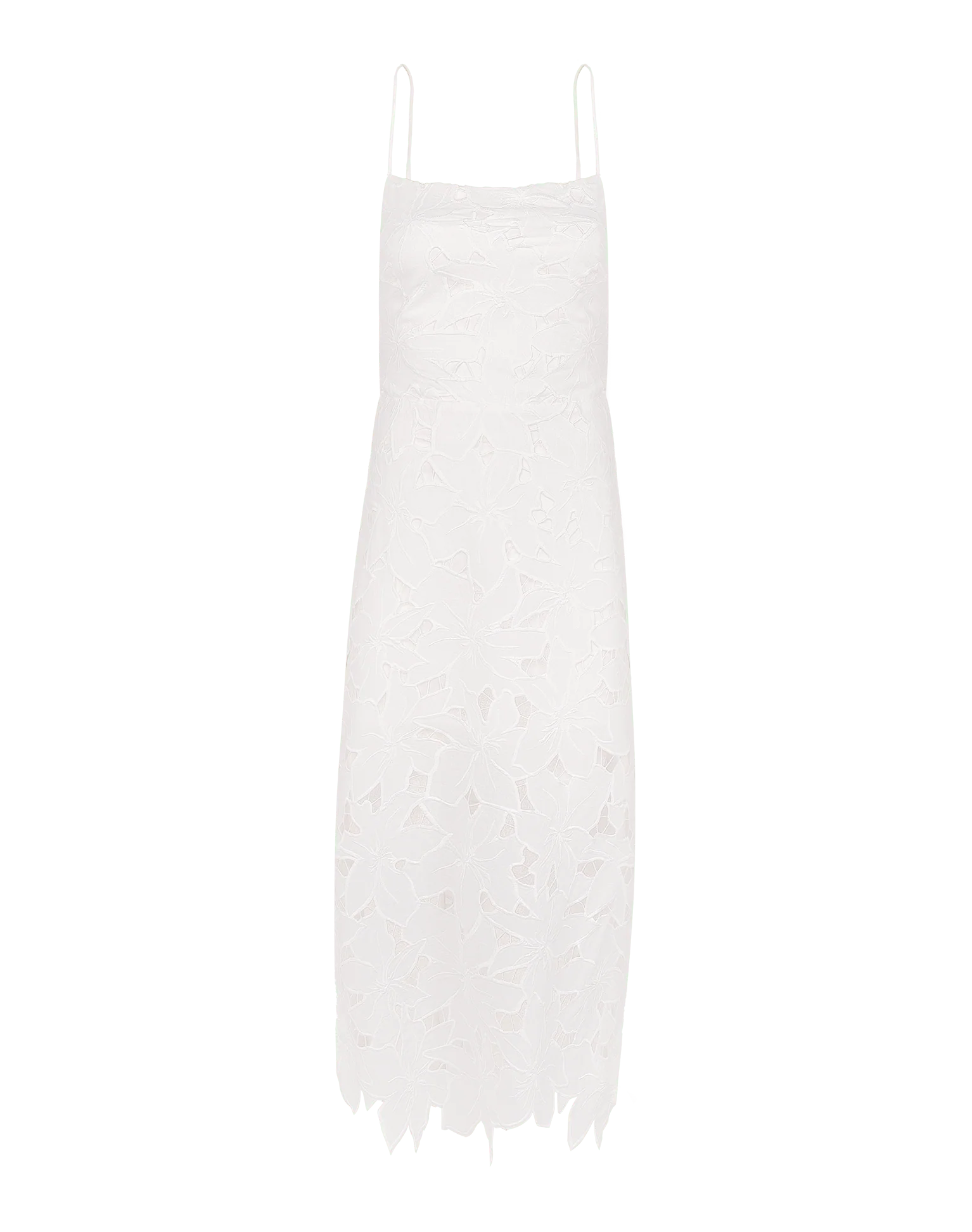 Mei Midi Dress (Exchange Only) - Off White - Image 5