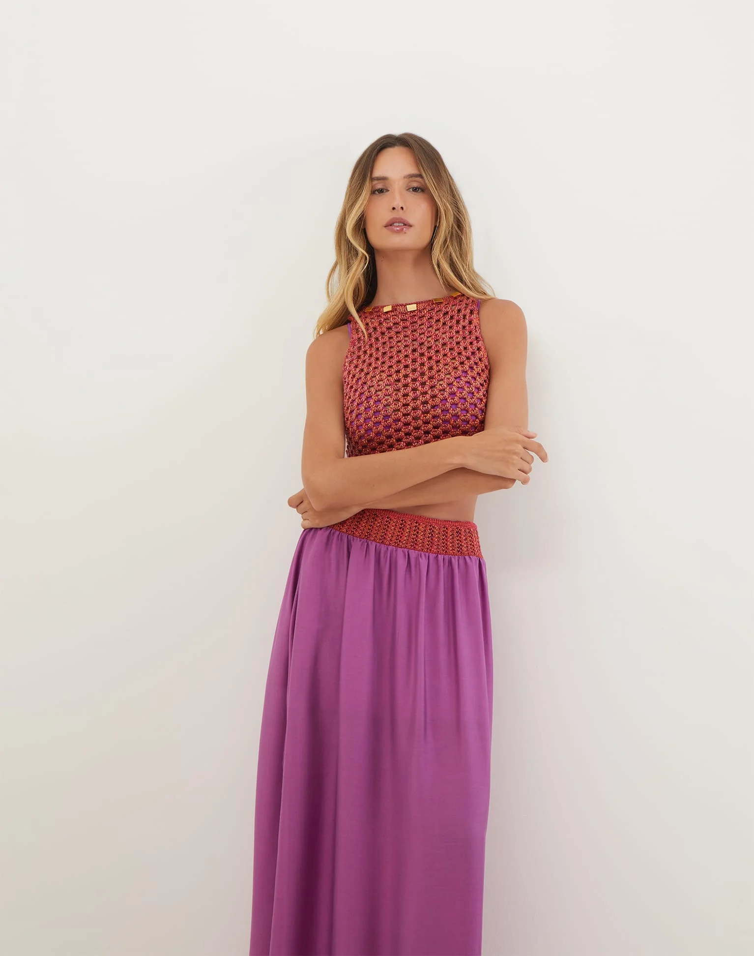Mika Skirt (Final Sale) - Berry Burst - Image 5