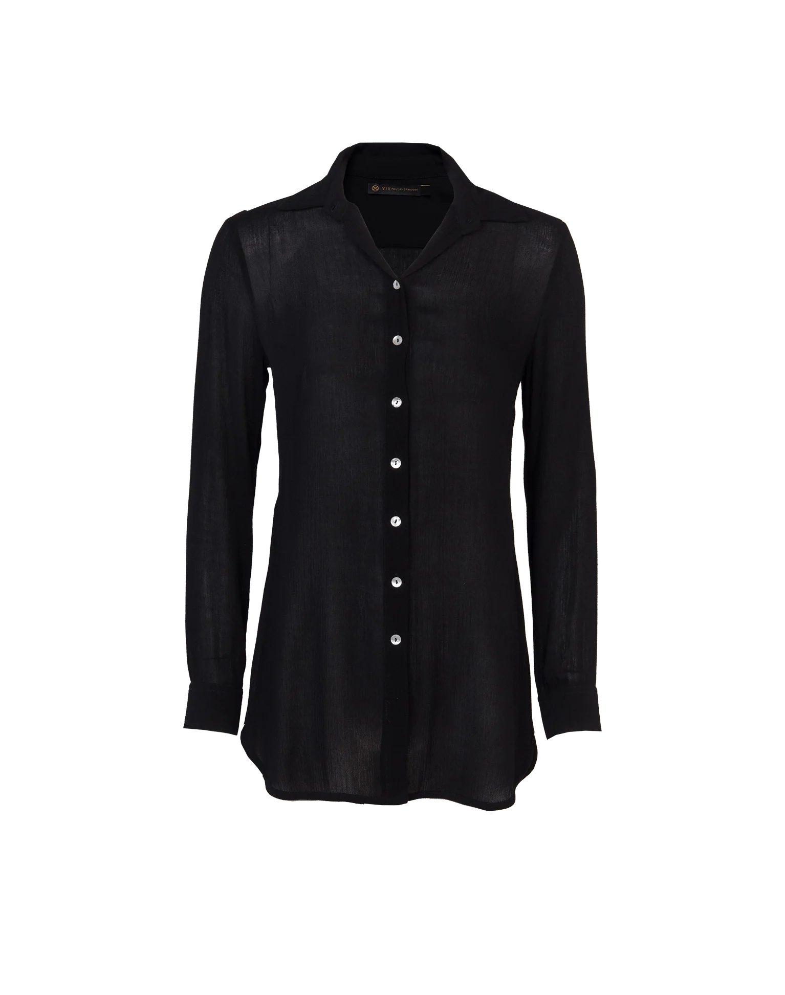 Mila Blouse Cover Up (Exchange Only) - Black - Image 4