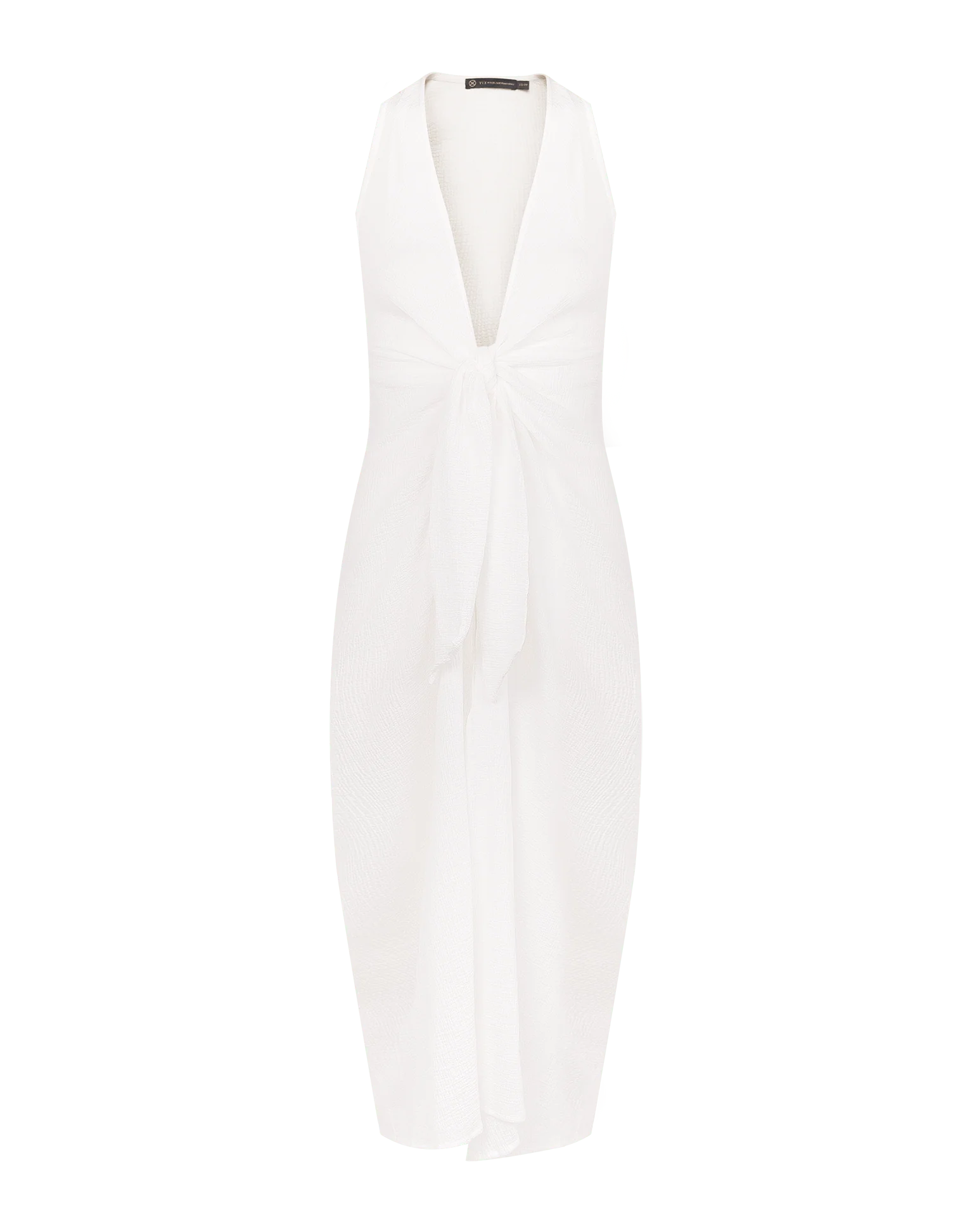 Mita Long Cover Up - Off White - Image 5
