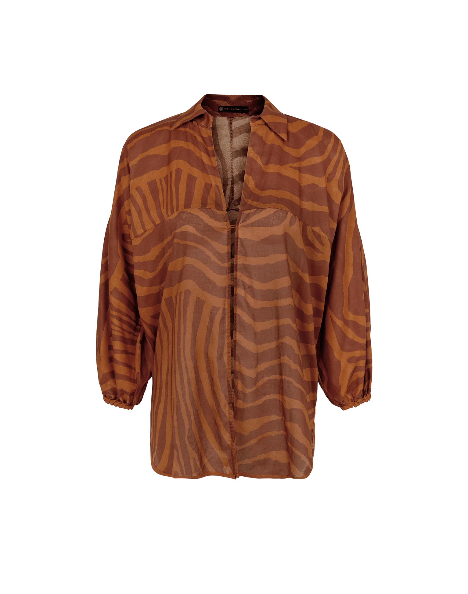 Mori Long Sleeve Blouse - Sundown - Image 6