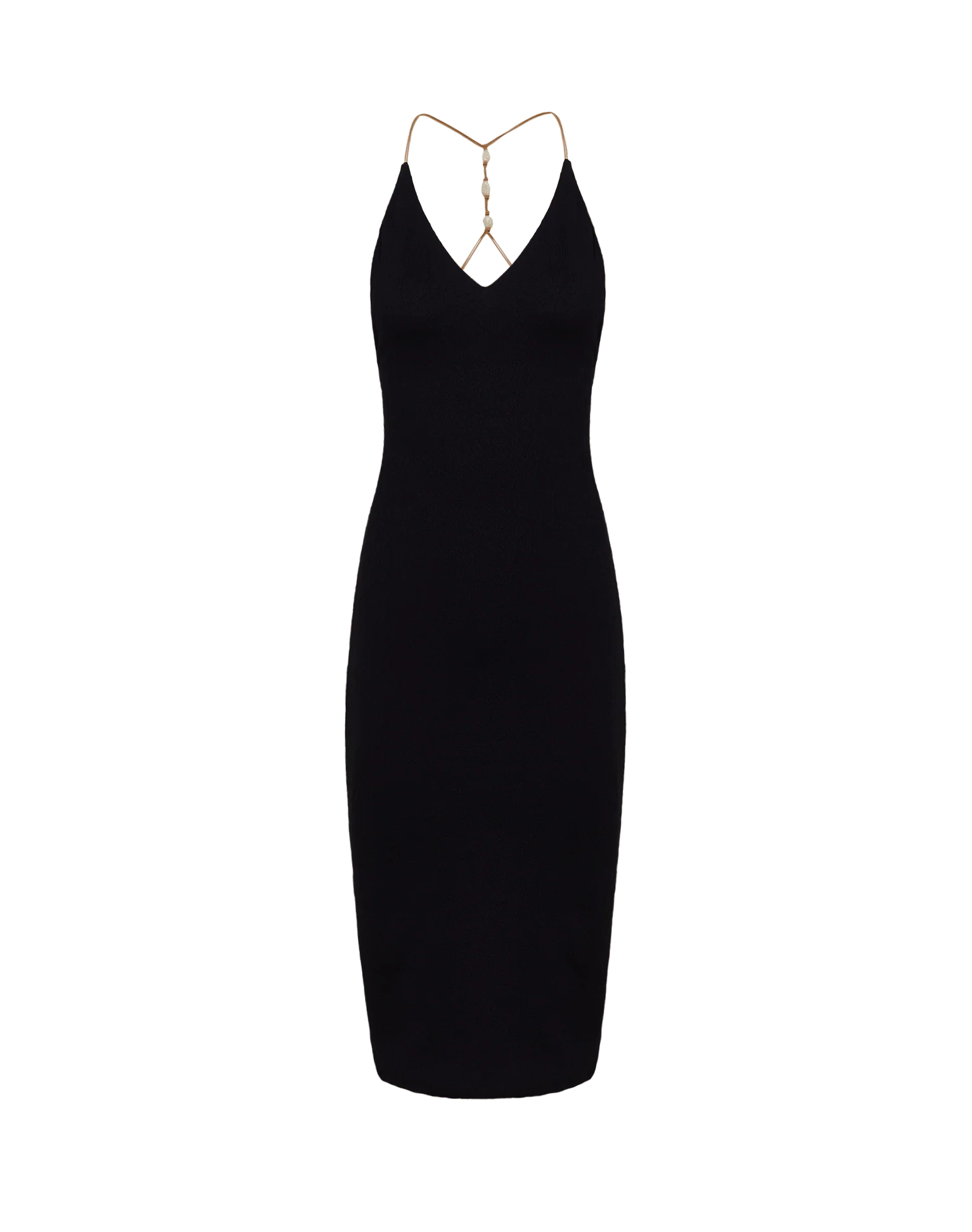Firenze Ney Midi Dress - Black - Image 5