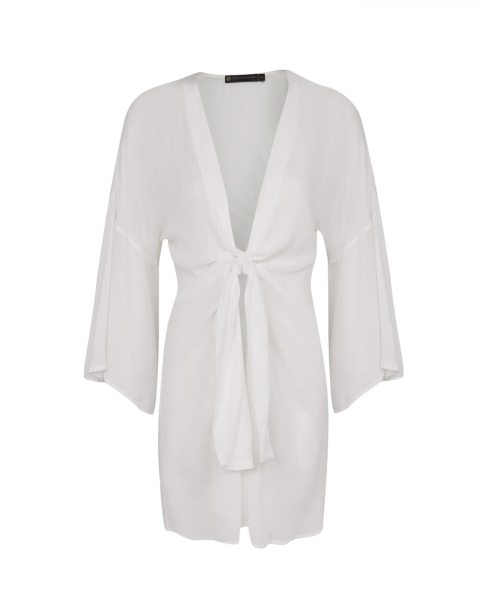 Perola Short Cover Up - Off White - Image 4