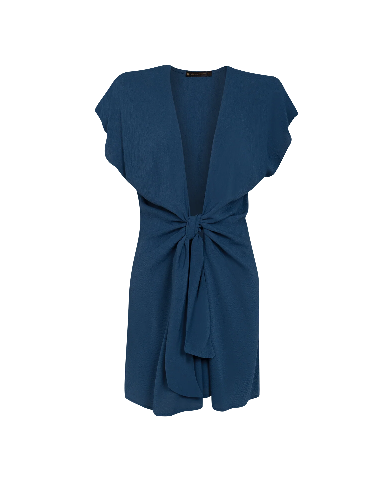 Sasha Short Cover Up - Blue Grey - Image 3