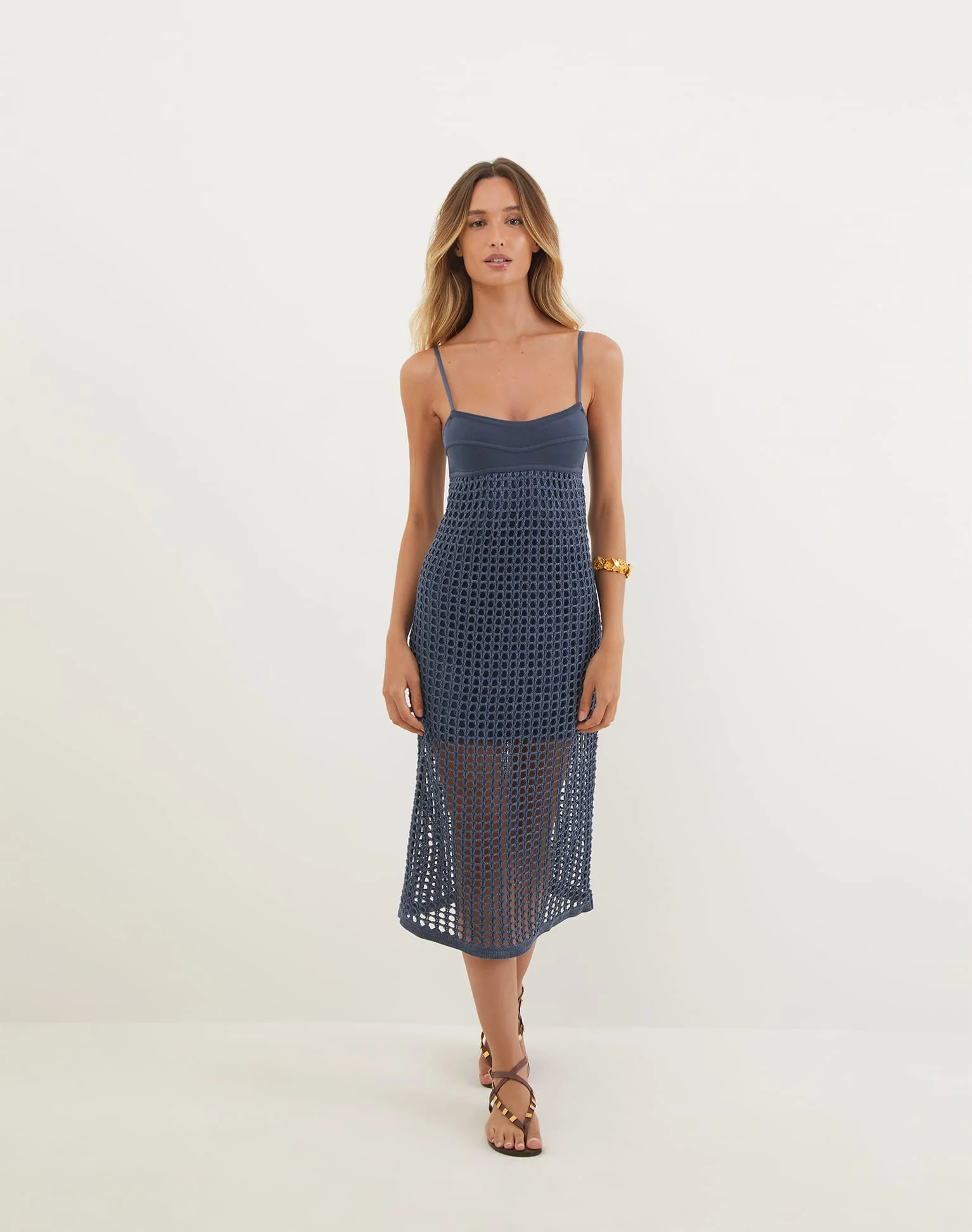 Tidsy Midi Dress (Exchange Only) - Bayside - Image 6