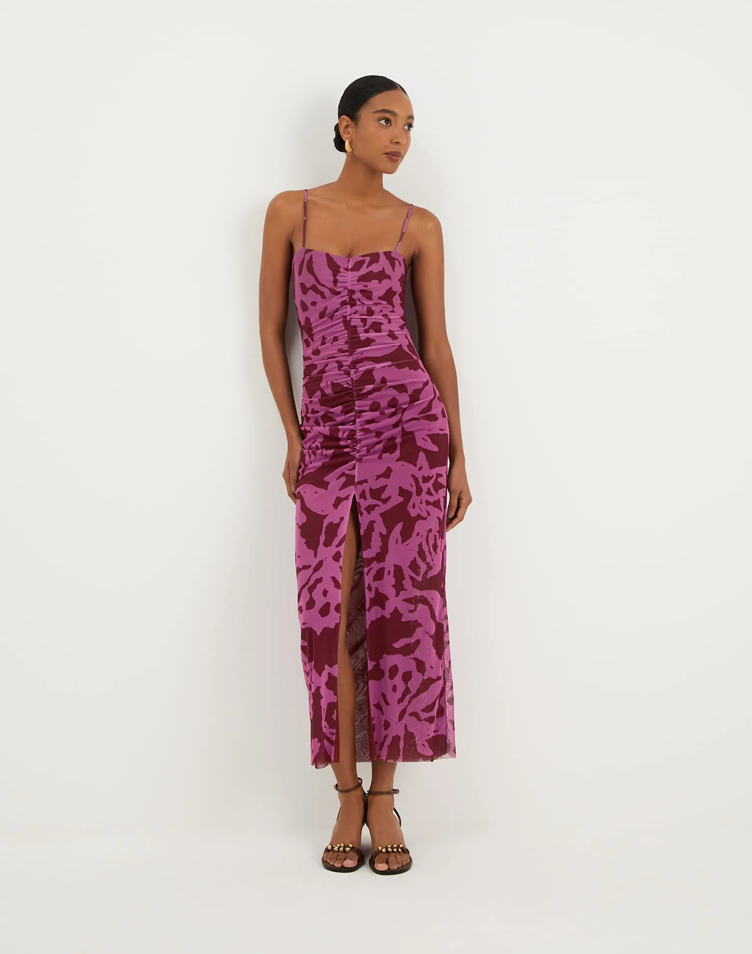 Tyla Midi Dress - Oceana Ponche - Image 8