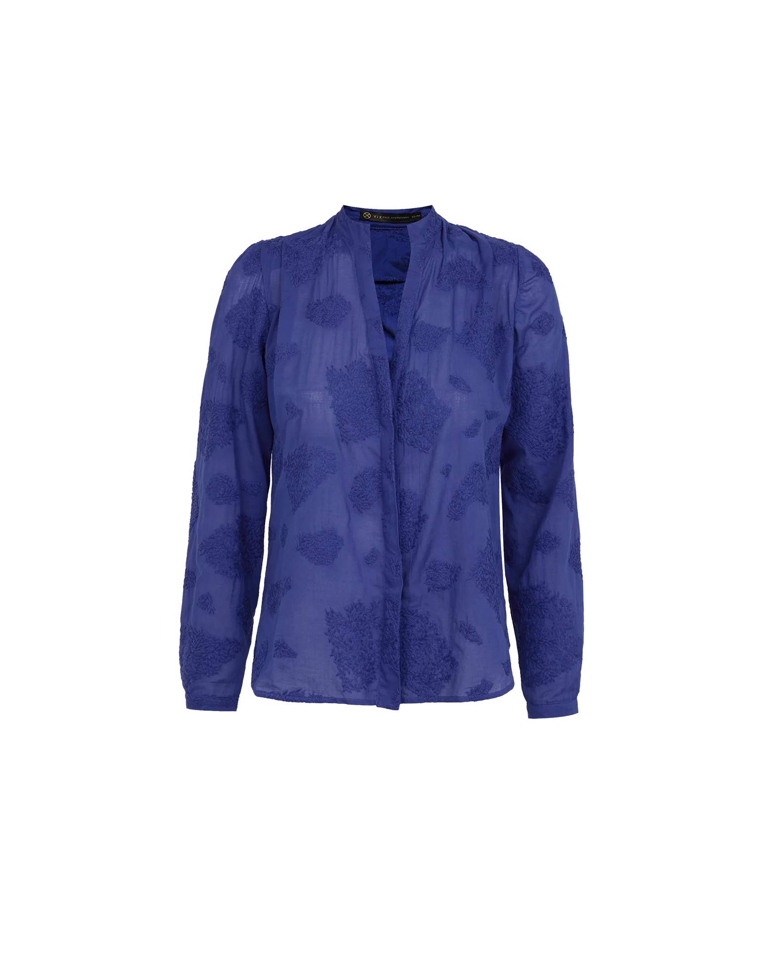 Yumi Long Sleeve Blouse - Sapphire - Image 7