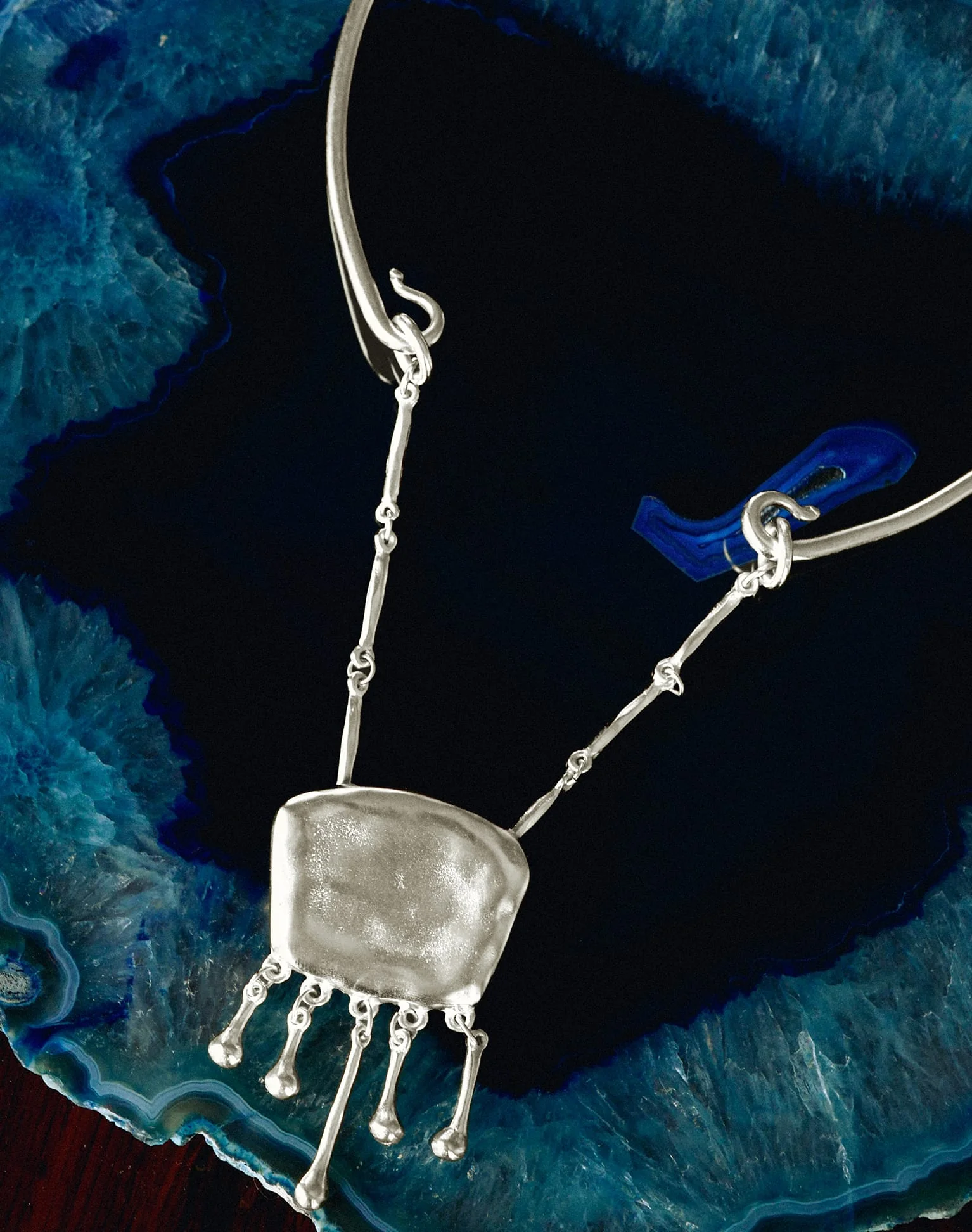 Zaya Collar (Final Sale) - Silver - Image 3